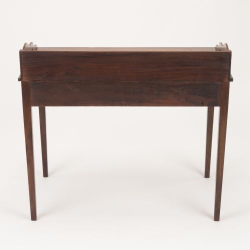 EARLY 19TH CENTURY MAHOGANY TRAYTOP WRITING TABLE DESK C18001820 - ADDITIONAL PHOTO 8