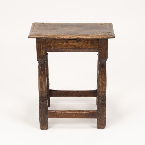 ORIGINAL LATE 17TH EARLY 18TH CENTURY ENGLISH OAK JOINT STOOL C16801720 - ADDITIONAL PHOTO 2