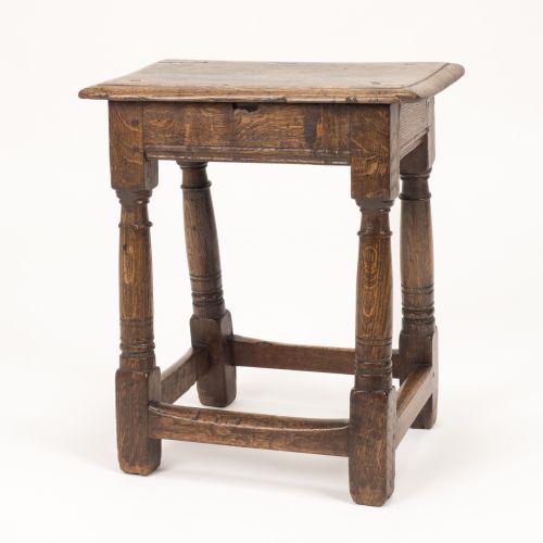 ORIGINAL LATE 17TH EARLY 18TH CENTURY ENGLISH OAK JOINT STOOL C16801720 - ADDITIONAL PHOTO 10