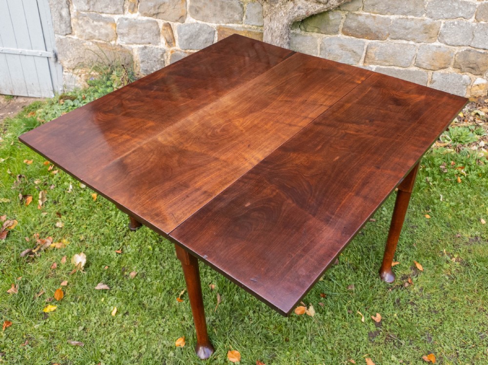 George II Mahogany Pad Foot Drop Leaf Dining Table C1750 (Georgian) View VIII