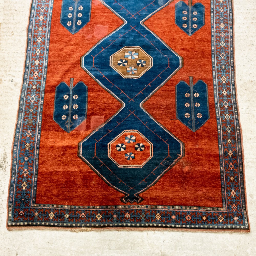 Caucasian Oriental Handwoven Carpet 9' x 6'5