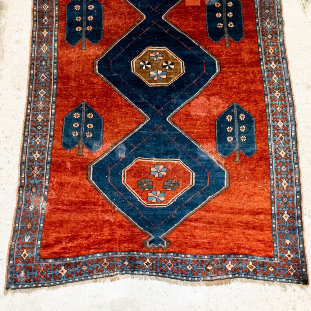 Caucasian Oriental Handwoven Carpet 9' x 6'5
