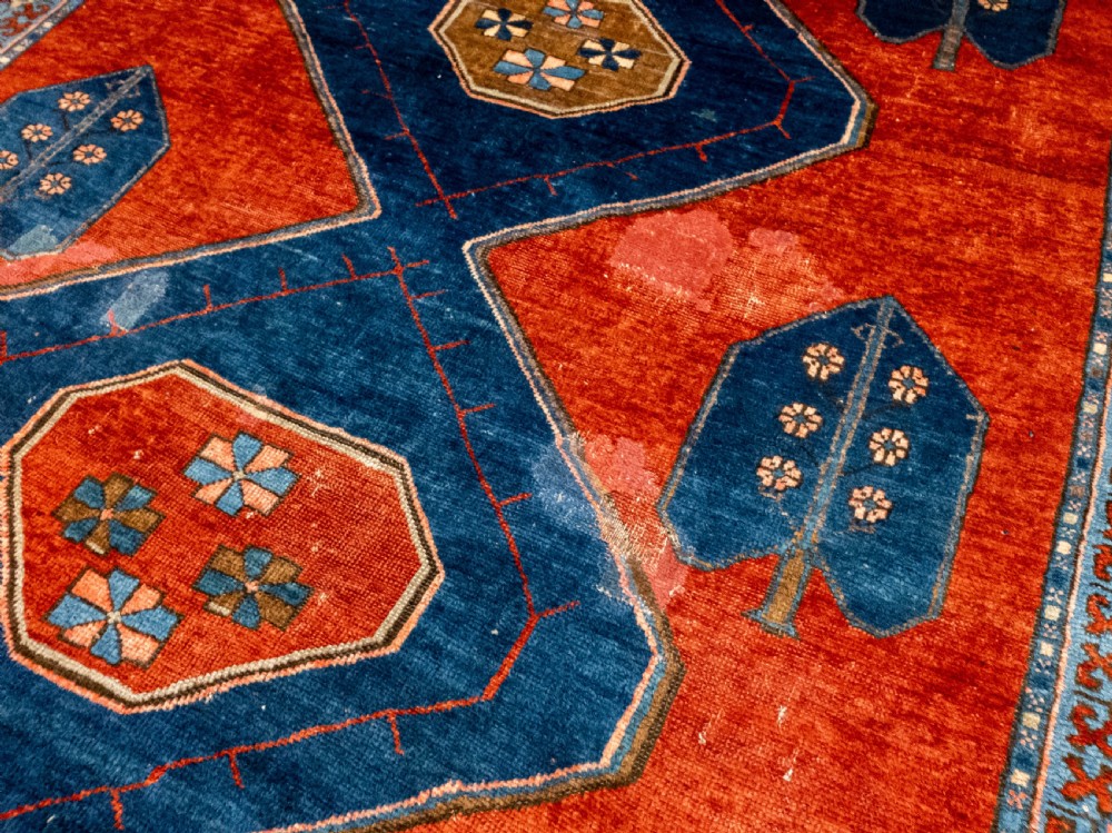 Caucasian Oriental Handwoven Carpet 9' x 6'5
