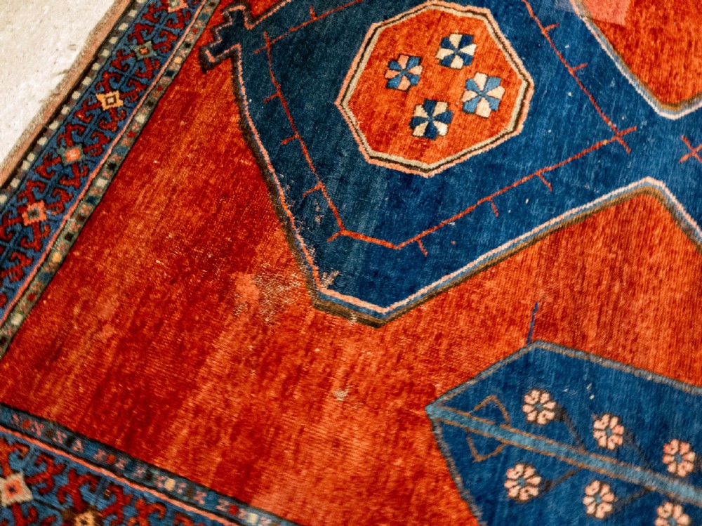 Caucasian Oriental Handwoven Carpet 9' x 6'5
