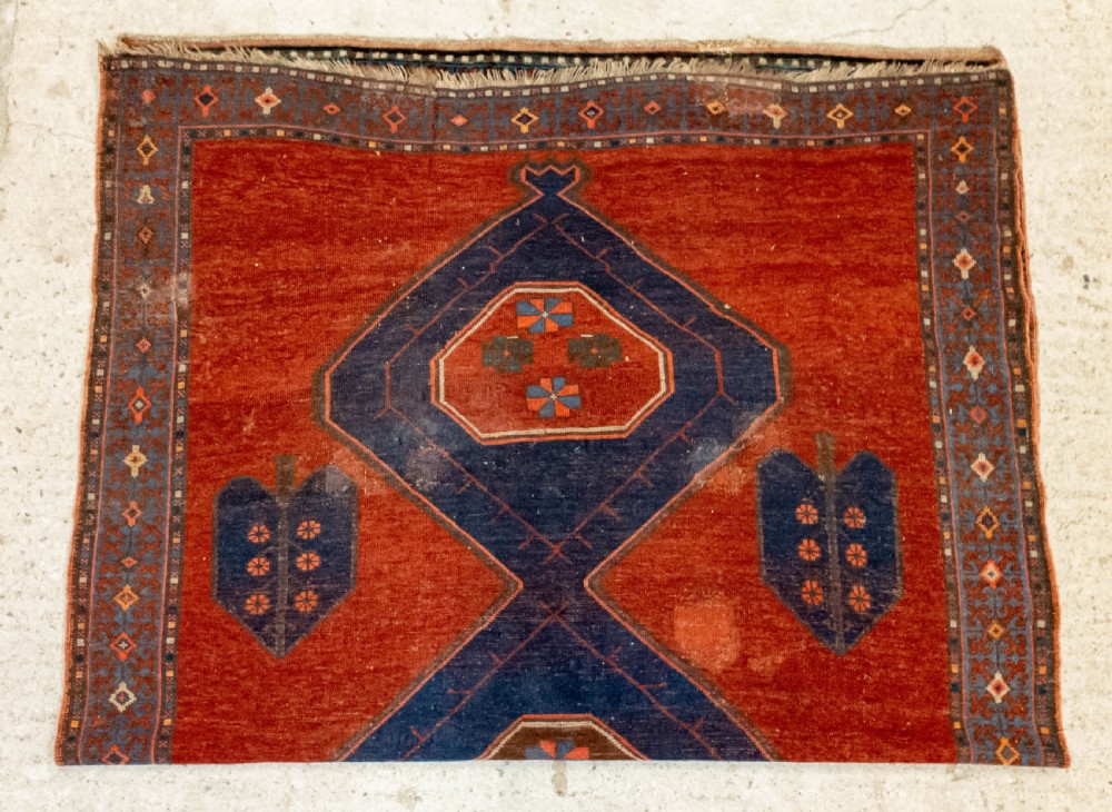 Caucasian Oriental Handwoven Carpet 9' x 6'5