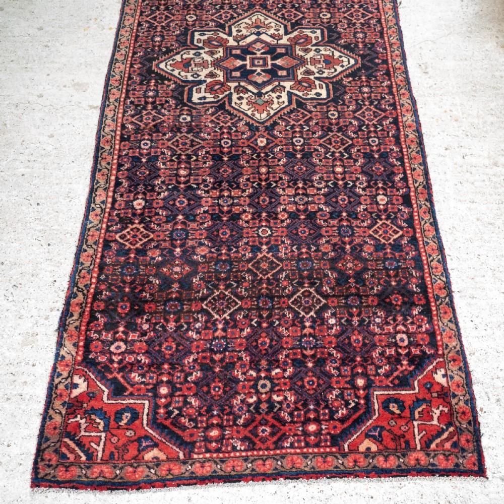Persian Heriz Handwoven Oriental Runner 10'6