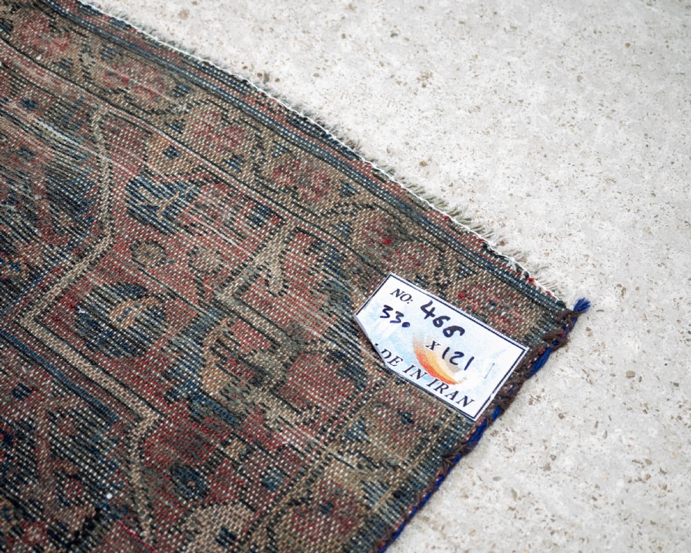 Persian Heriz Handwoven Oriental Runner 10'6