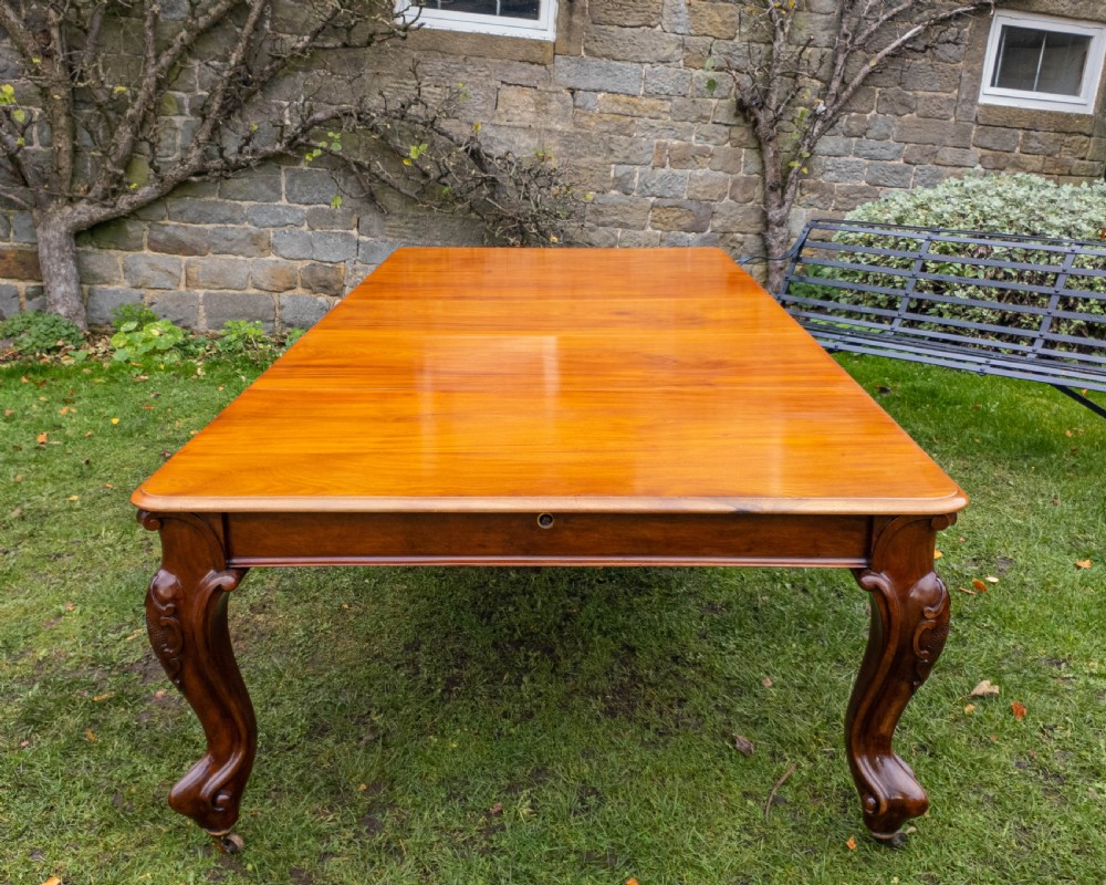 Victorian 10ft Mahogany Extending Dining Table View X