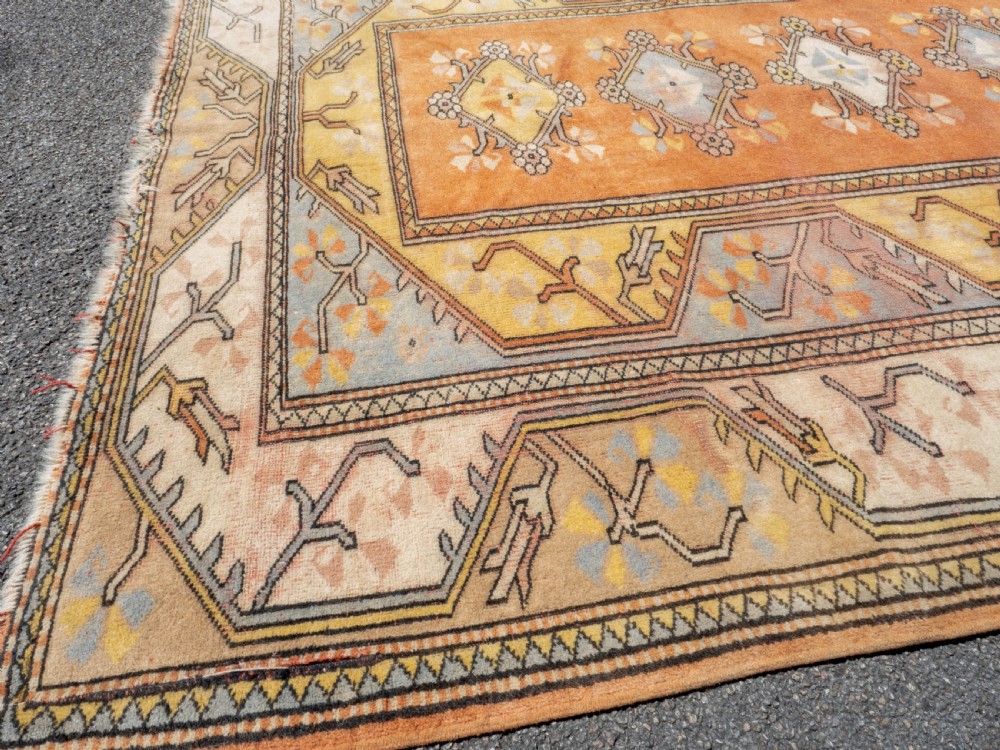 Anatolian Turkish Milas Handwoven Oriental Rug 7'9