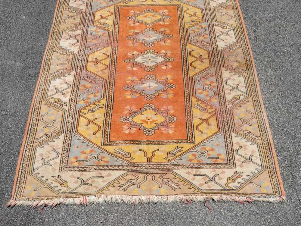Anatolian Turkish Milas Handwoven Oriental Rug 7'9