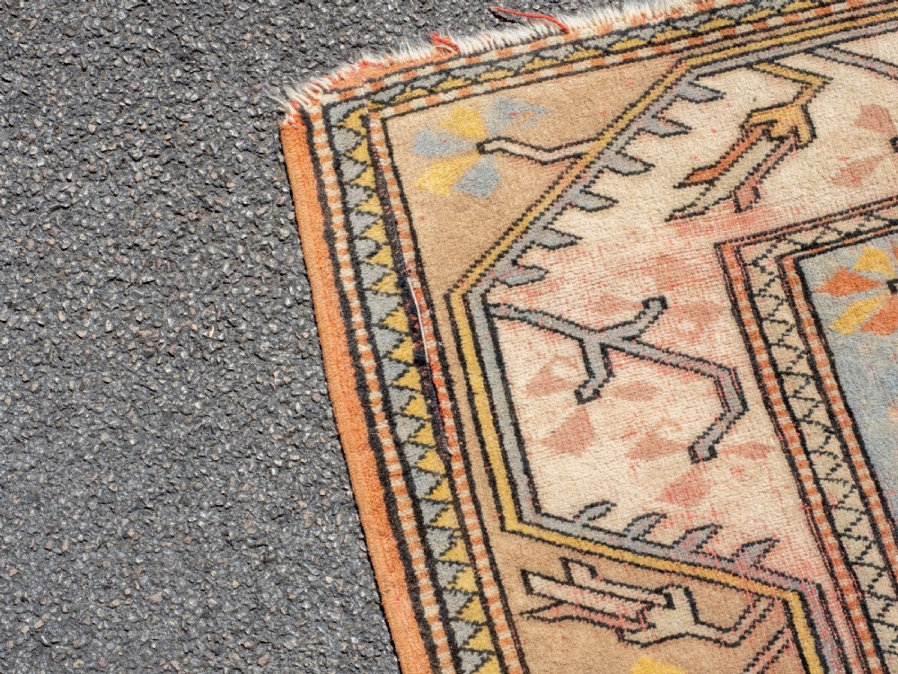 Anatolian Turkish Milas Handwoven Oriental Rug 7'9