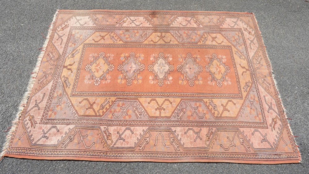 Anatolian Turkish Milas Handwoven Oriental Rug 7'9