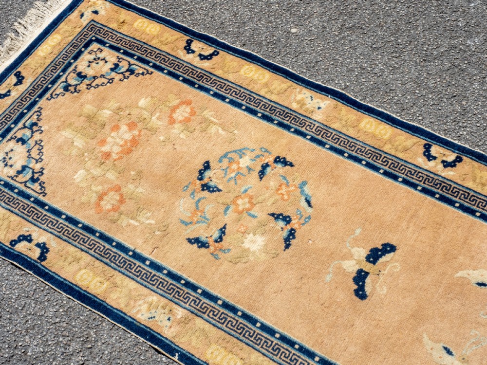 Chinese Peking Handwoven Oriental Runner 10'3