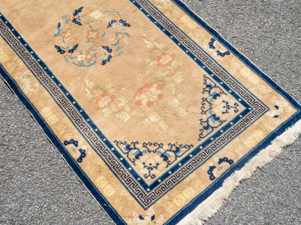 Chinese Peking Handwoven Oriental Runner 10'3