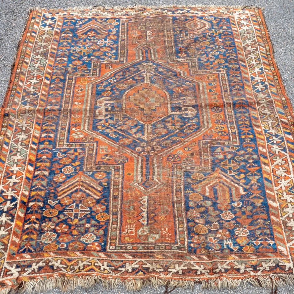 Qashqai Persian Rug 6'1.5