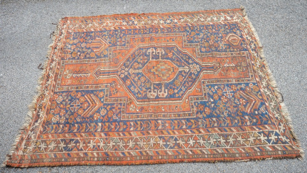 Qashqai Persian Rug 6'1.5