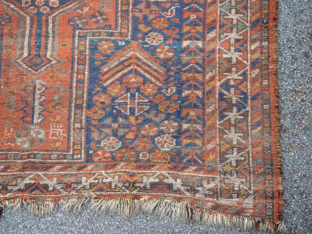 Qashqai Persian Rug 6'1.5