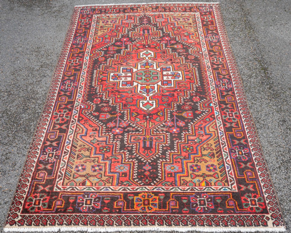 Persian Hamadan Rug 7'6