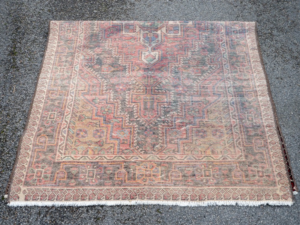 Persian Hamadan Rug 7'6