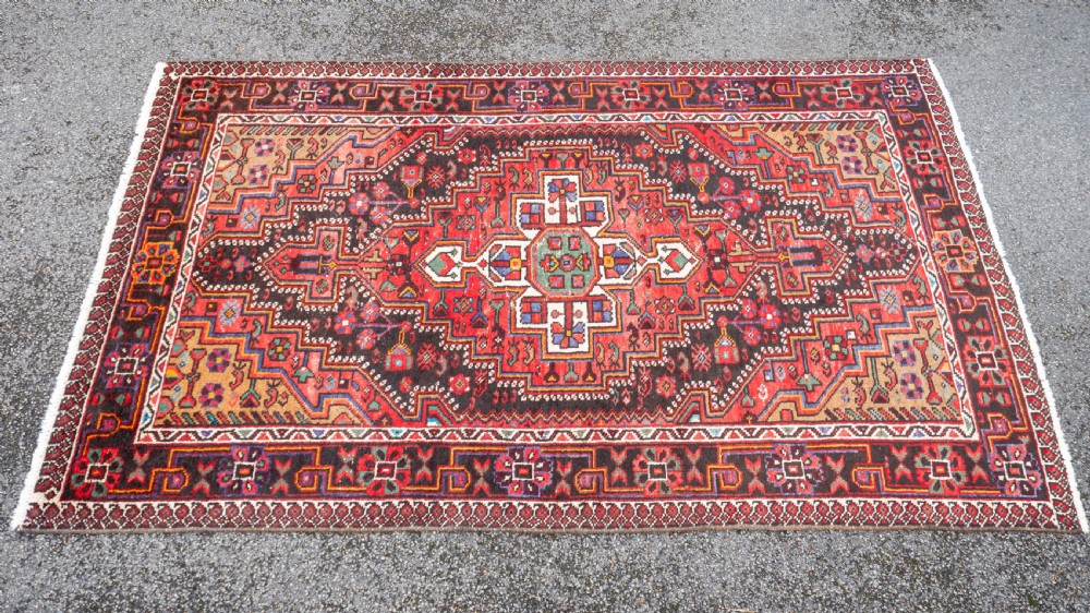 Persian Hamadan Rug 7'6