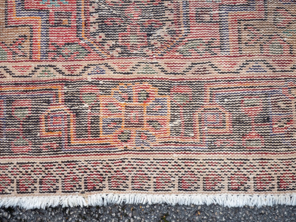 Persian Hamadan Rug 7'6