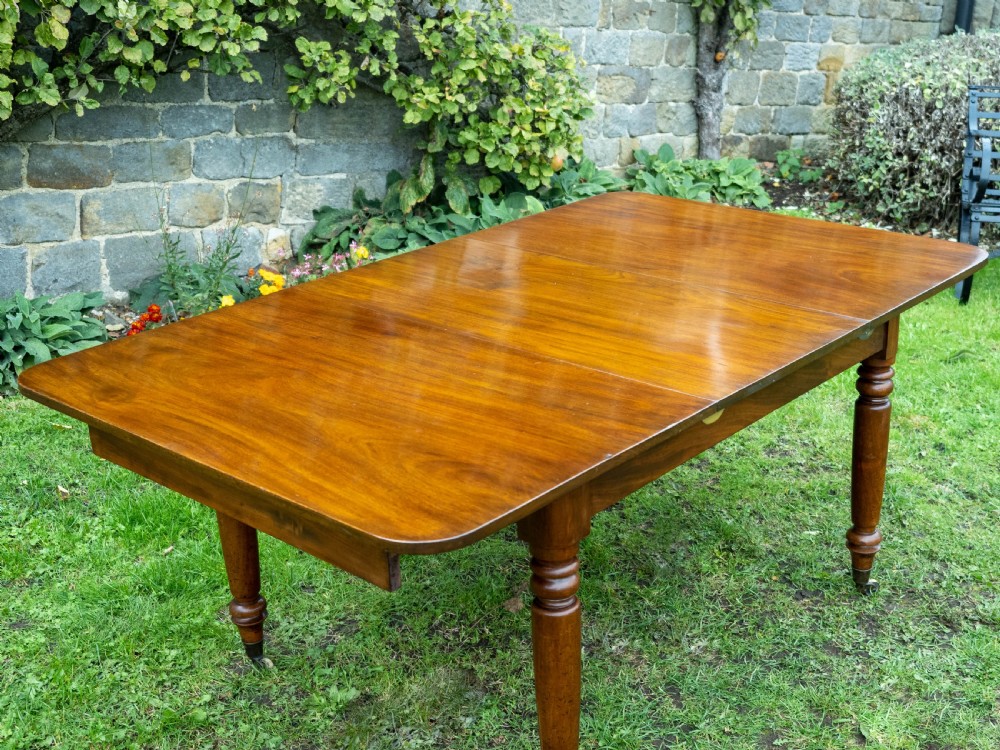 Regency Small Mahogany Extending Dining Table View V