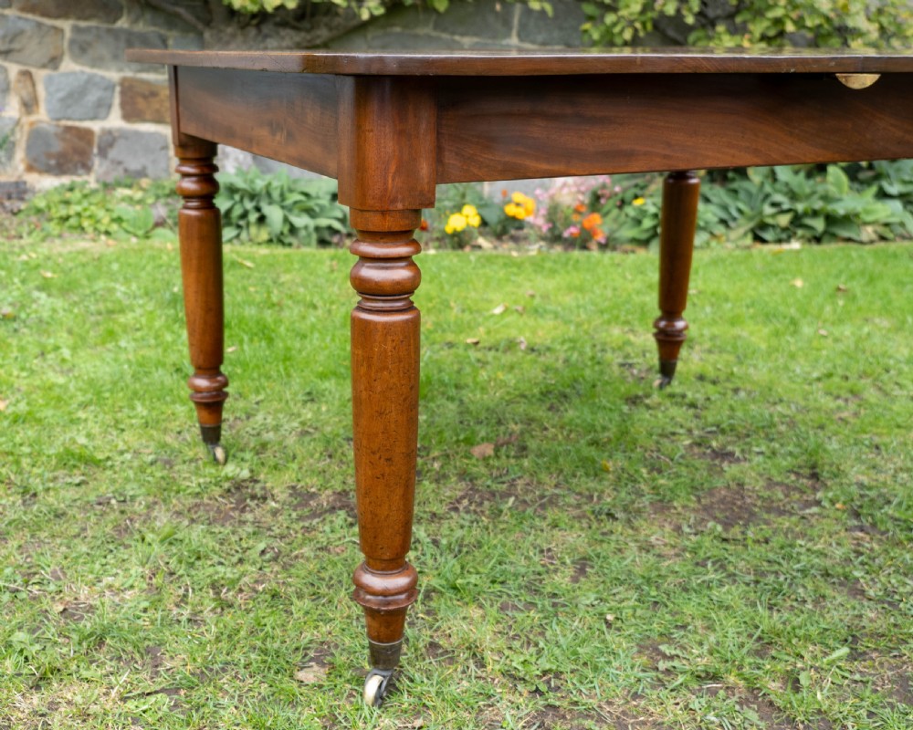 Regency Small Mahogany Extending Dining Table View VI
