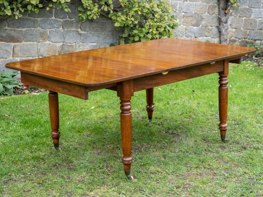 Regency Small Mahogany Extending Dining Table View VII