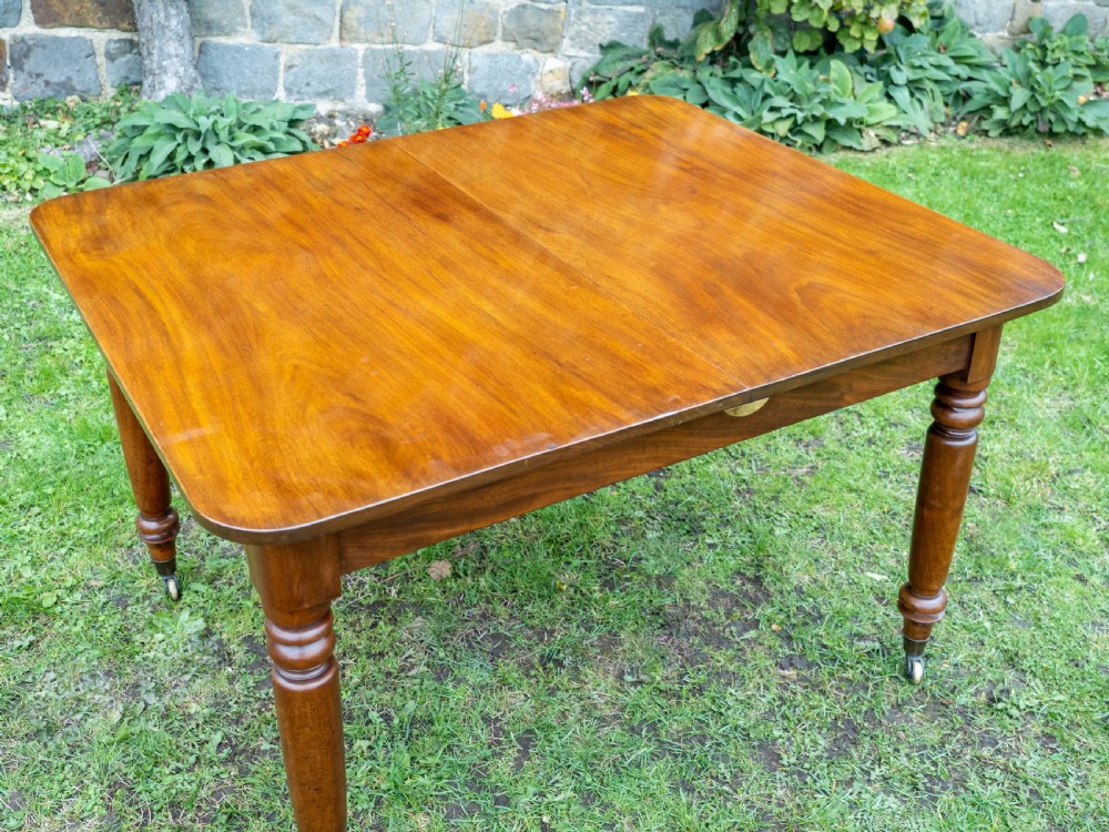 Regency Small Mahogany Extending Dining Table View VIII