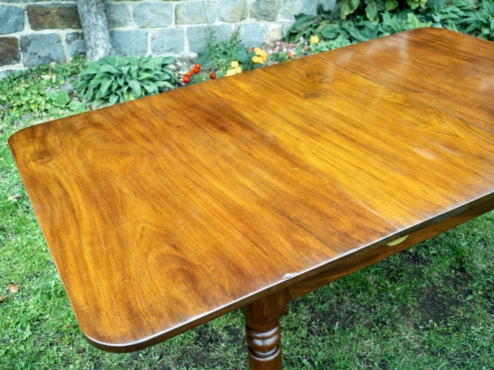 Regency Small Mahogany Extending Dining Table View IX