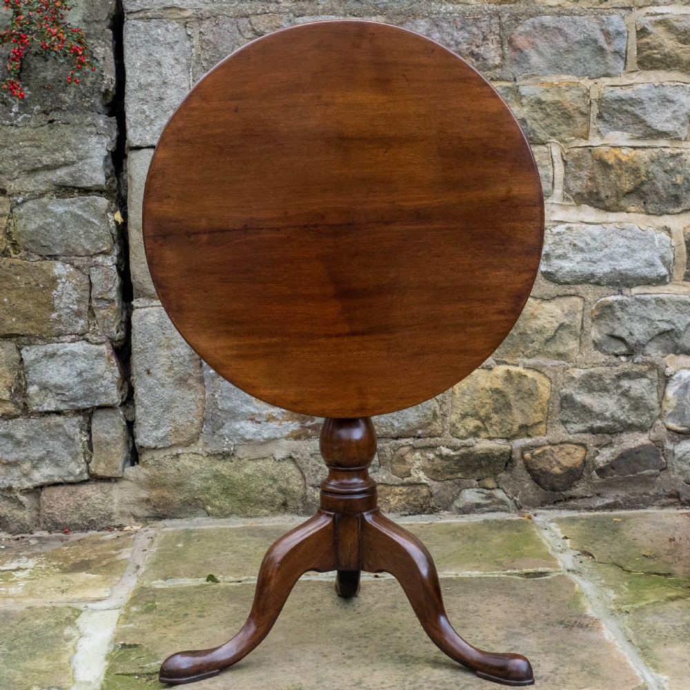 Mahogany Tilt-Top Tripod Supper Table View III