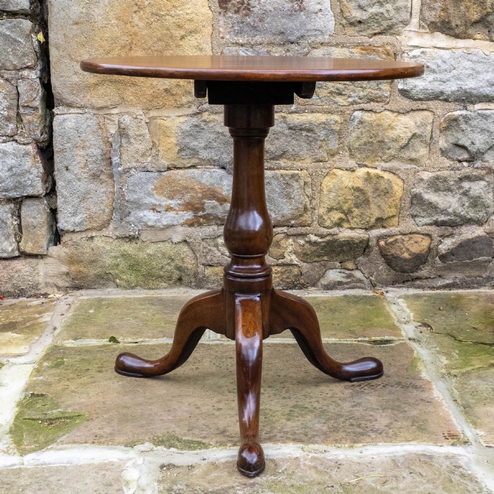 Mahogany Tilt-Top Tripod Supper Table View V