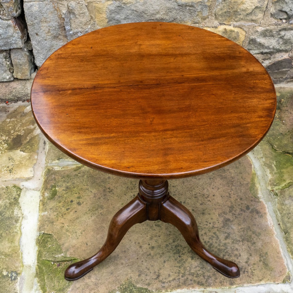 Mahogany Tilt-Top Tripod Supper Table View VI
