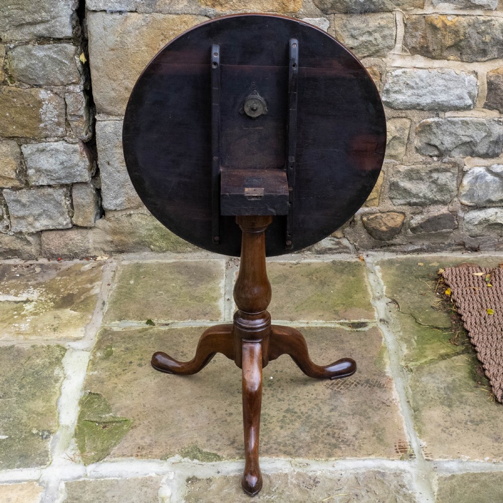 Mahogany Tilt-Top Tripod Supper Table View IX