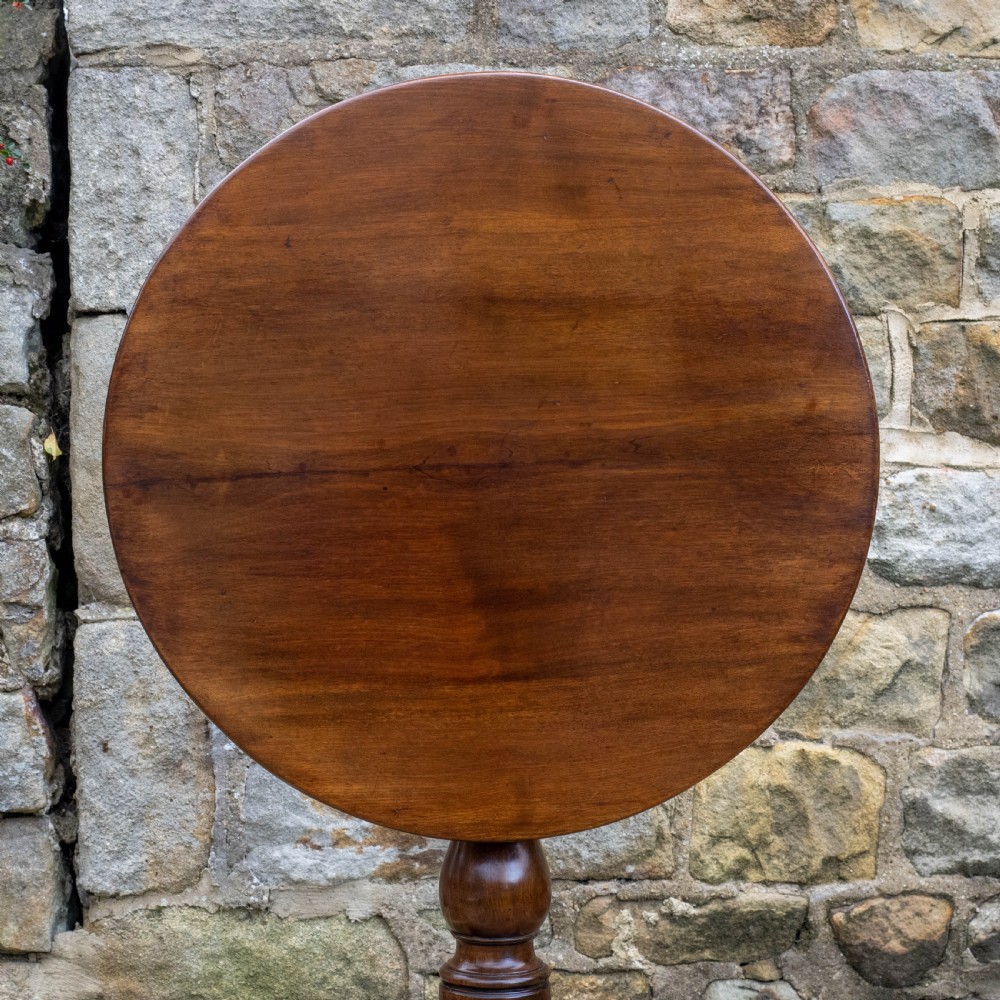 Mahogany Tilt-Top Tripod Supper Table View X