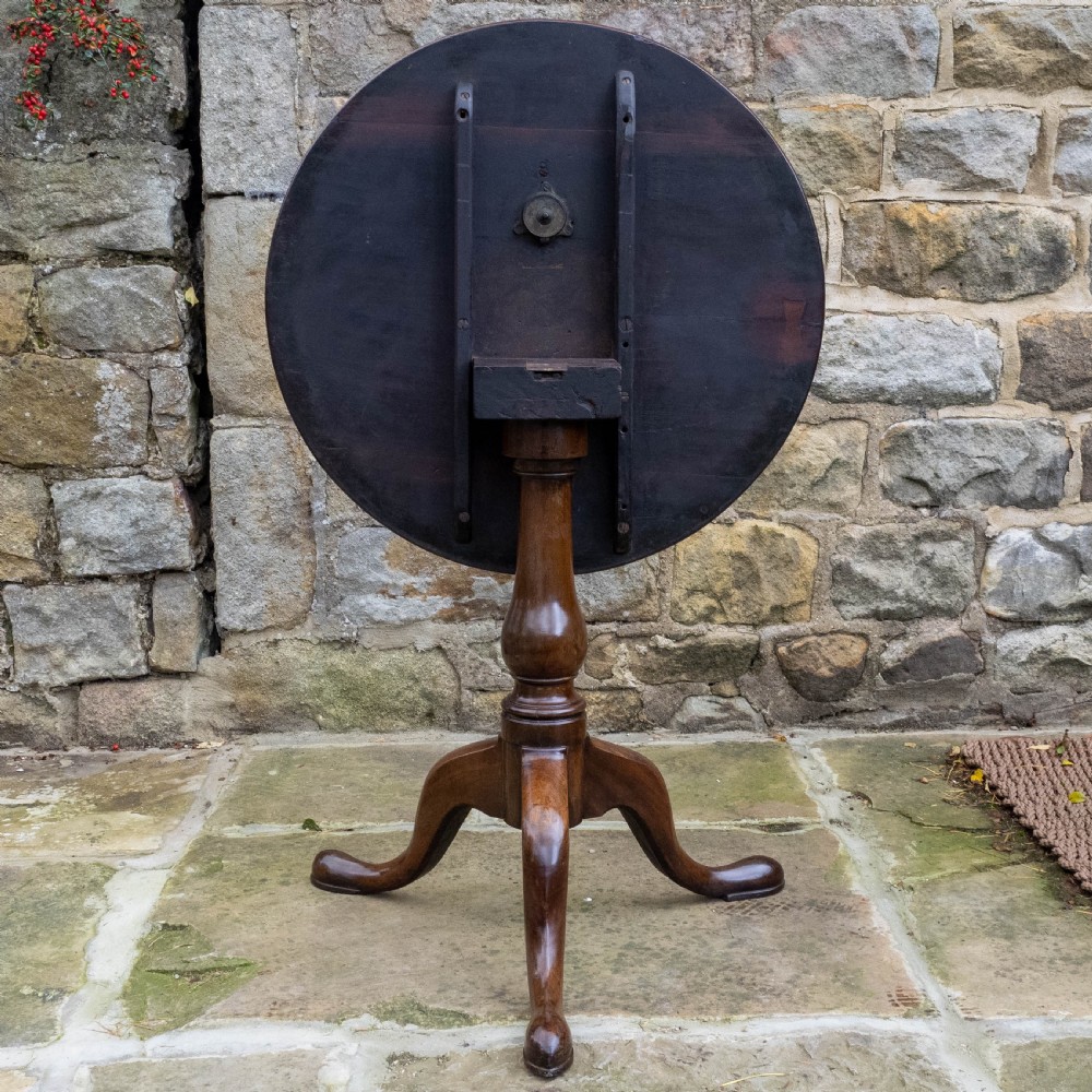 Mahogany Tilt-Top Tripod Supper Table View XI