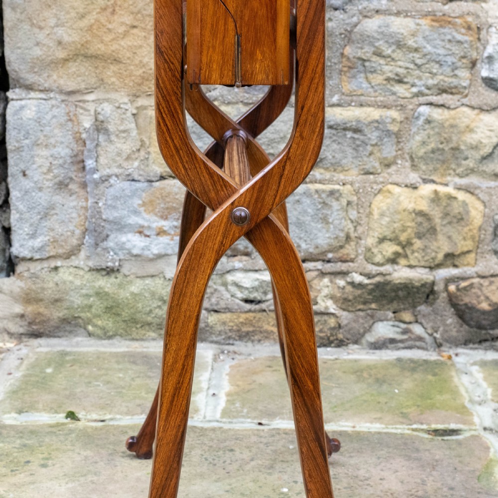 Rosewood Inlaid Folding Campaign Desk View X