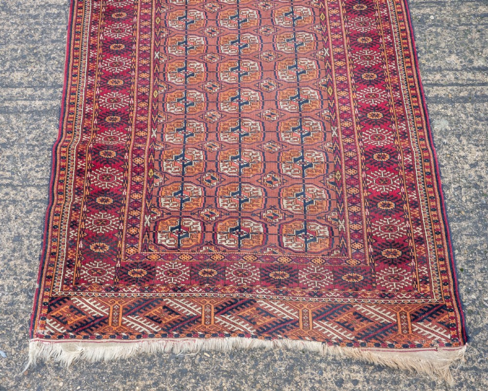 Turkmen Tekke Rug from the Emirate of Bukhara  5'11