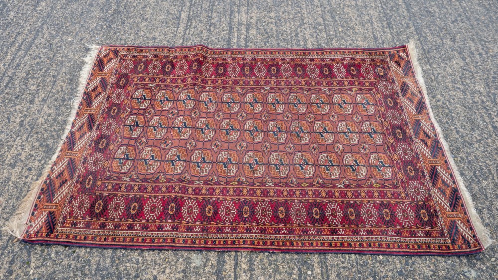 Turkmen Tekke Rug from the Emirate of Bukhara  5'11