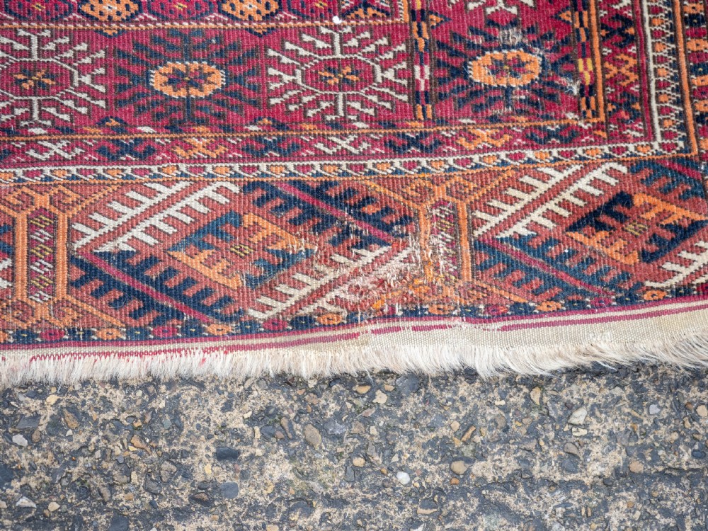 Turkmen Tekke Rug from the Emirate of Bukhara  5'11