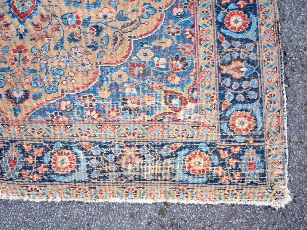 Antique Persian Tabriz Khoy Rug  6'3