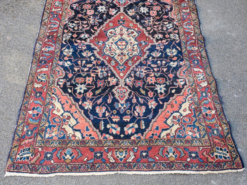 Antique Oriental Rug Early C20th 6'11