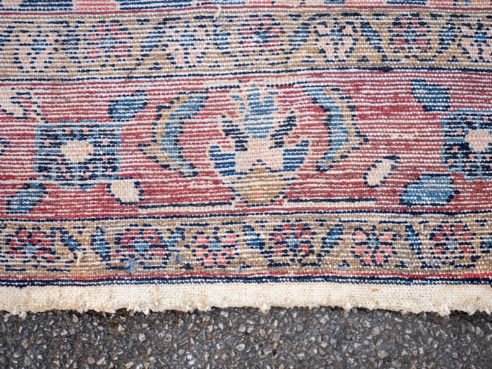 Antique Oriental Rug Early C20th 6'11