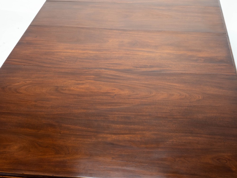 Victorian Mahogany 8ft Wind Out Extending Dining Table View VIII
