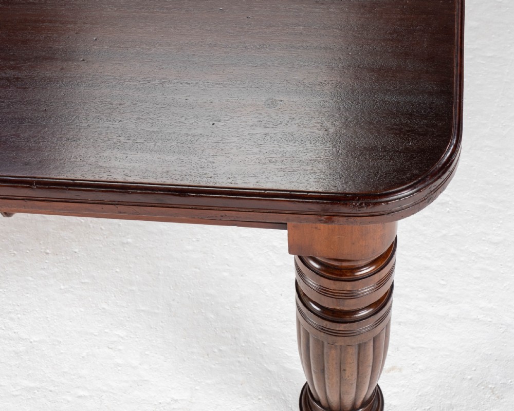 Victorian Mahogany 8ft Wind-out Extending Kitchen Dining Table (Joseph Fitter) View XI