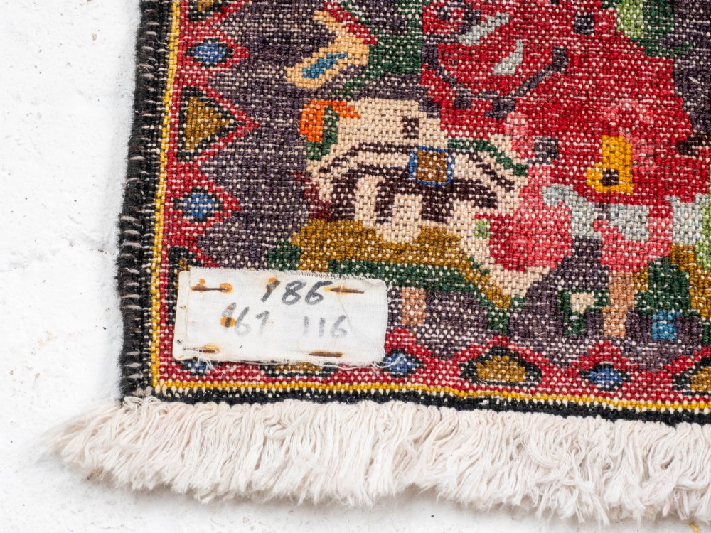 Bakhtiari Persian Handwoven Rug 5'6