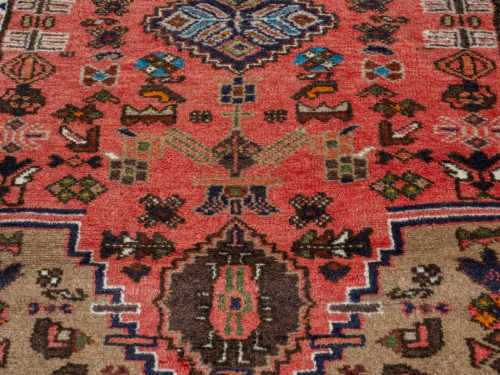 Hamadan Persian Handwoven Rug 5'x3' (152x92cm Oriental) View IX
