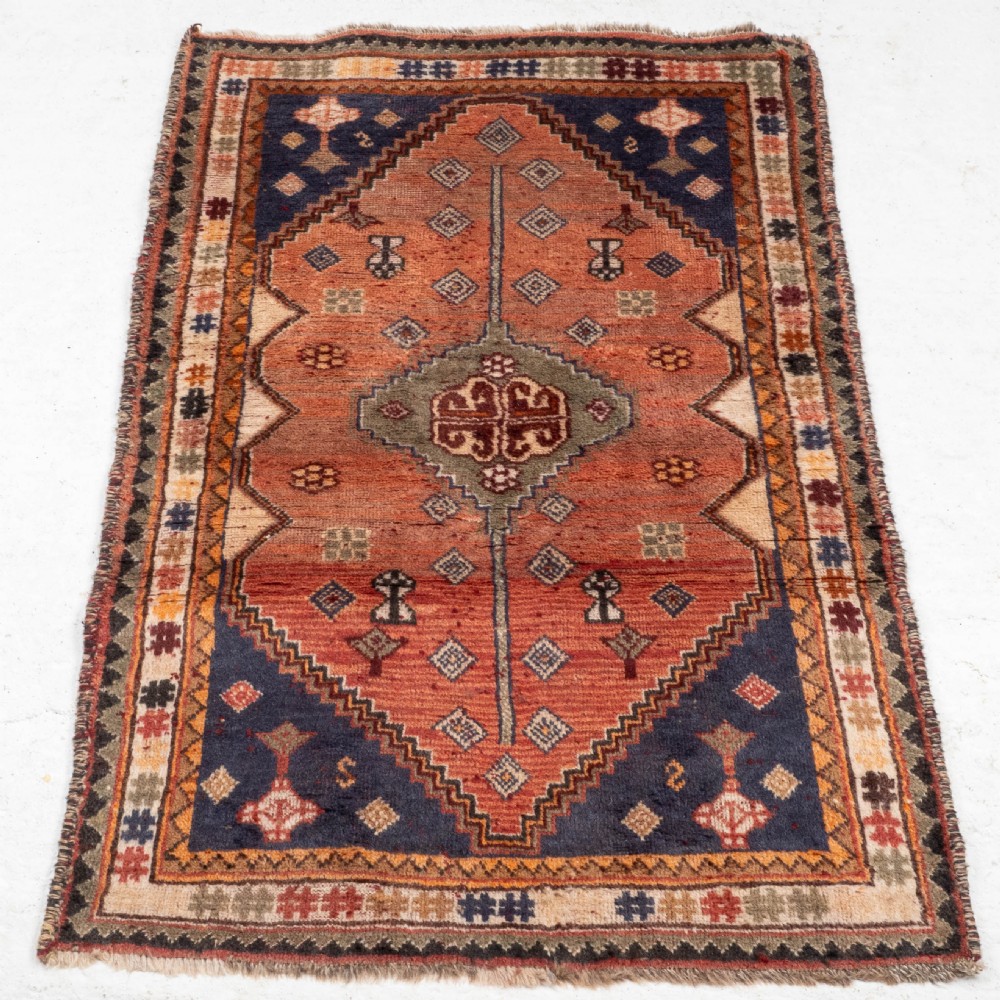 Qashqai Persian Handwoven Rug 5'x3'4