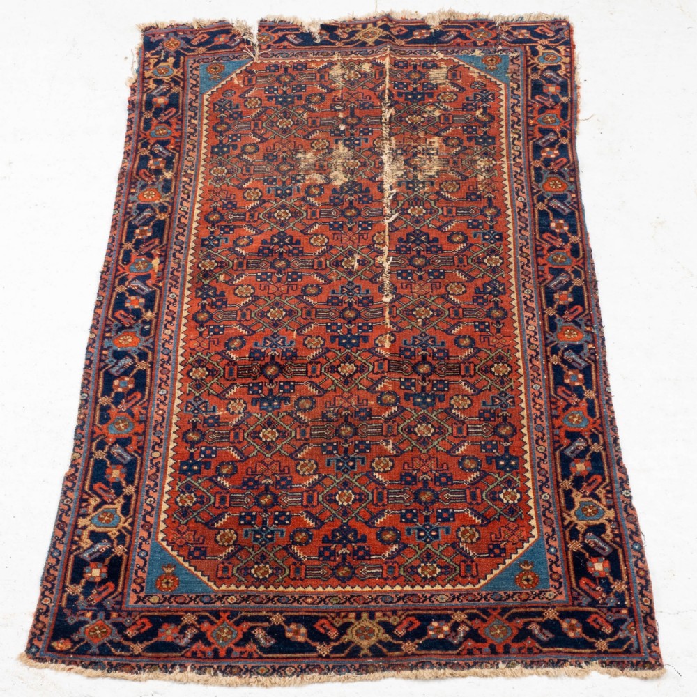 Antique Afshar Persian C19th rug 5'x3'1