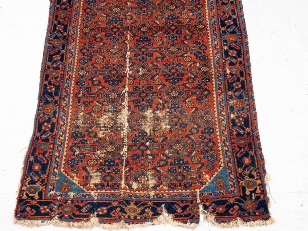 Antique Afshar Persian C19th rug 5'x3'1